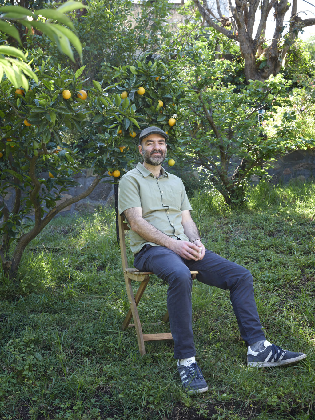Abboud says time in the garden is his only escape from the restaurant business. Photo: Peter Tarasuik