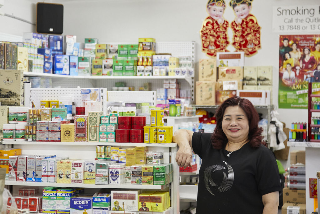 Hellen Tieu has called Cabramatta home for the past 32 years. Photo: Nicky Ryan
