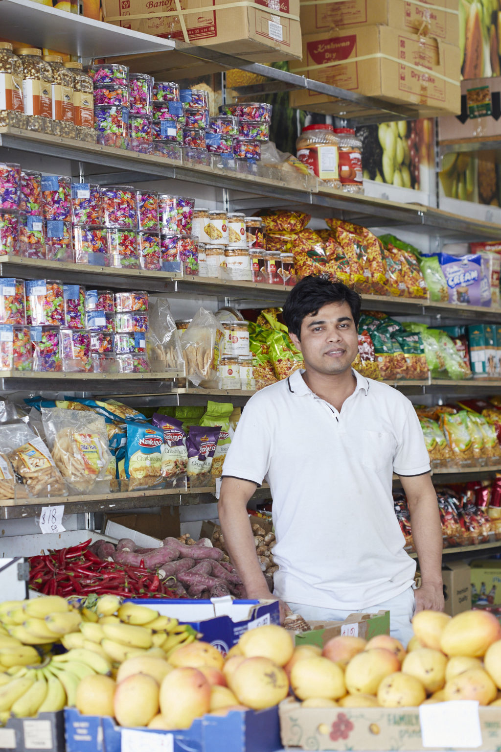 Salmam Mohammed has lived and worked in Lakemba for a decade. Photo: Nicky Ryan