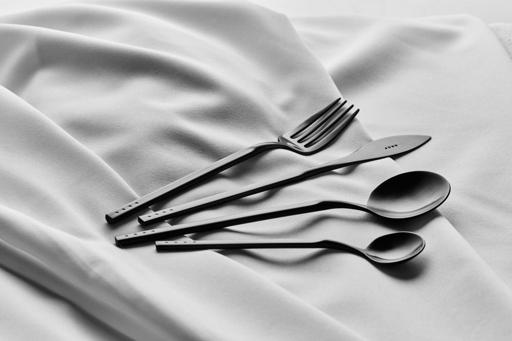 A beautiful meal calls for beautiful cutlery. Cutlery set by Krof Photo: Supplied