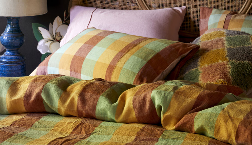 Snuggle in style with bedding by Kip & Co.