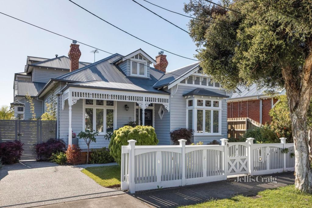 The house at 1 Glanfield Street, Northcote, sold for a suburb record of $4 million through Sam Rigopoulos of Jellis Craig Northcote.. Photo: Supplied