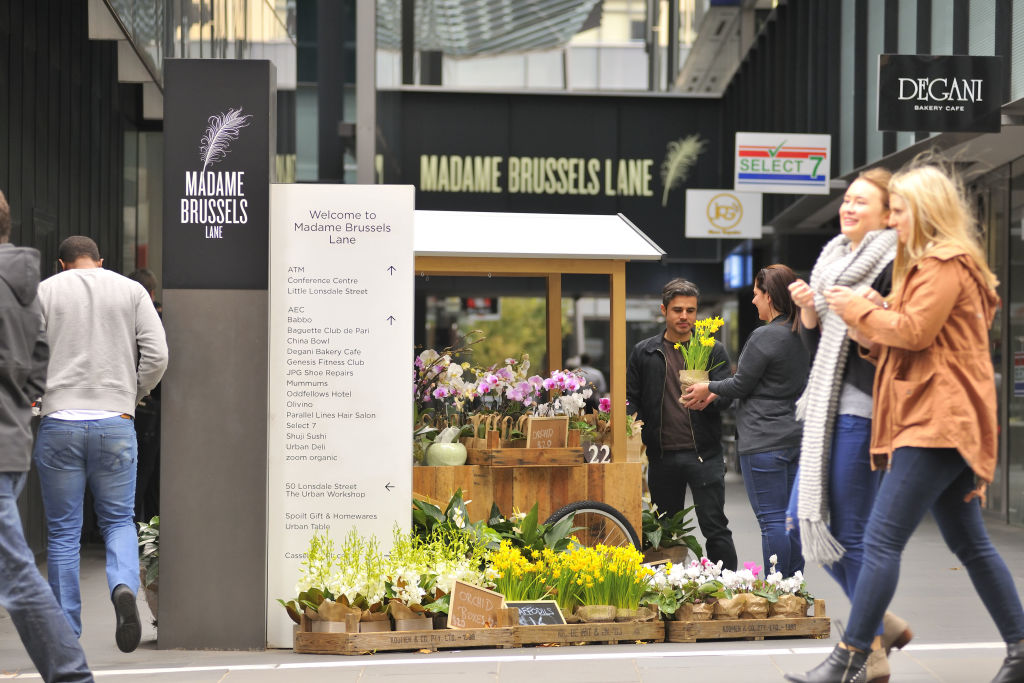 The Melbourne workplace precinct encouraging employees to step outside