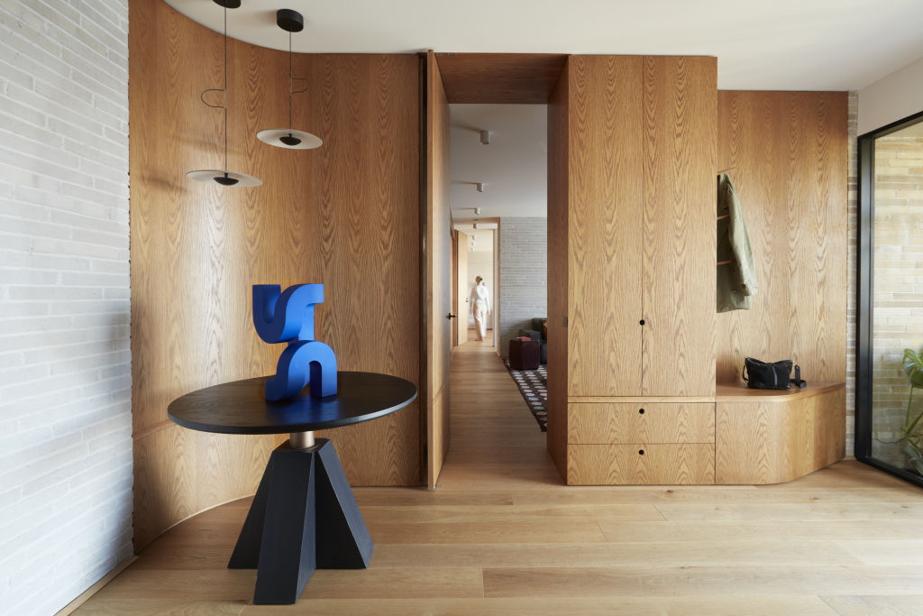 Timber joinery is a feature throughout the home. Photo: Supplied