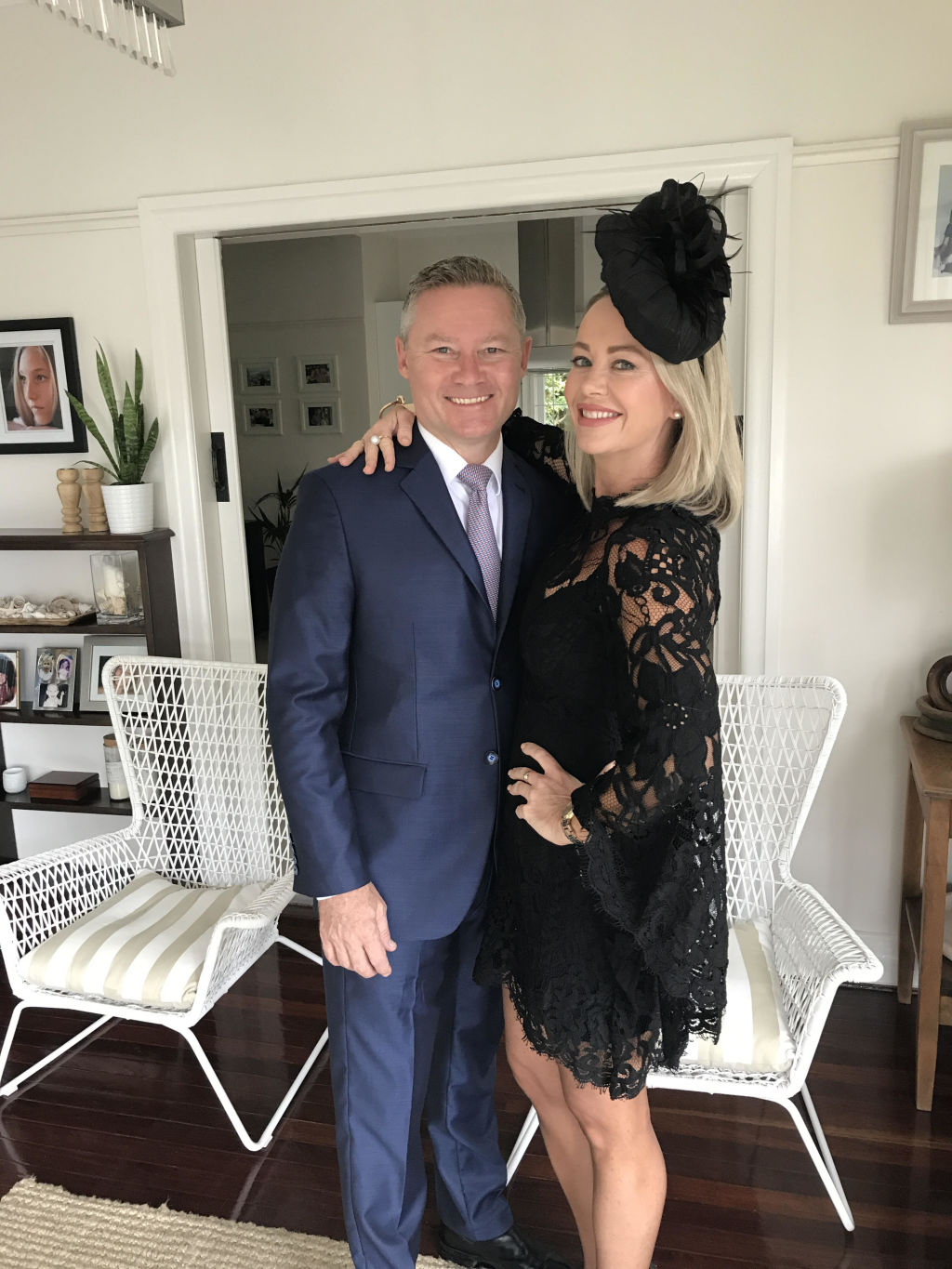 Simon and Madonna Wilson are selling their home in Hamilton, Brisbane, but the process of trying to find another home to buy in the same market is not an easy one. Photo: Supplied
