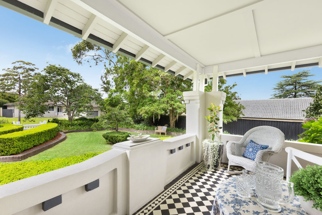 The mature gardens at 3-5 Tomah Place. Photo: Ray White Upper North Shore