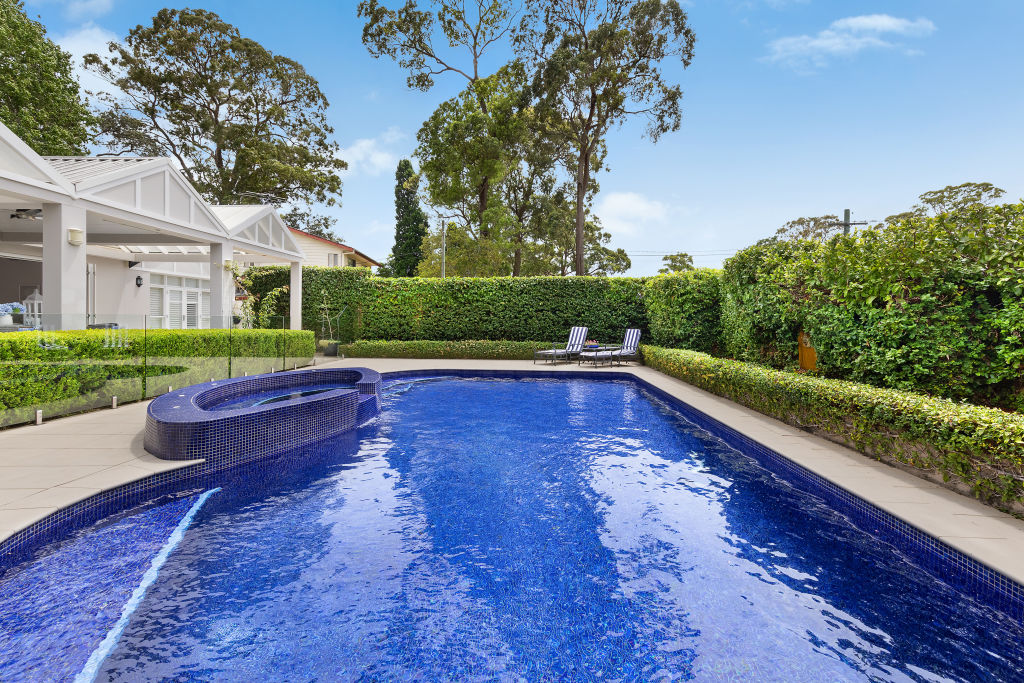 The pool at the property is expansive. Photo: Ray White Upper North Shore