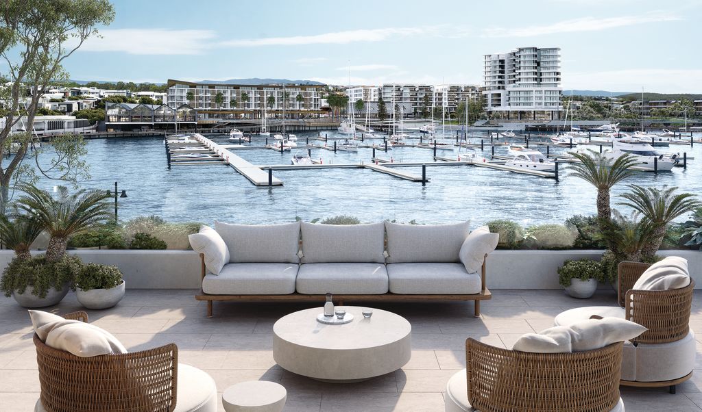 The Peninsula at The Waterfront, Shell Cove is just 500 metres from the town centre. Photo: Supplied