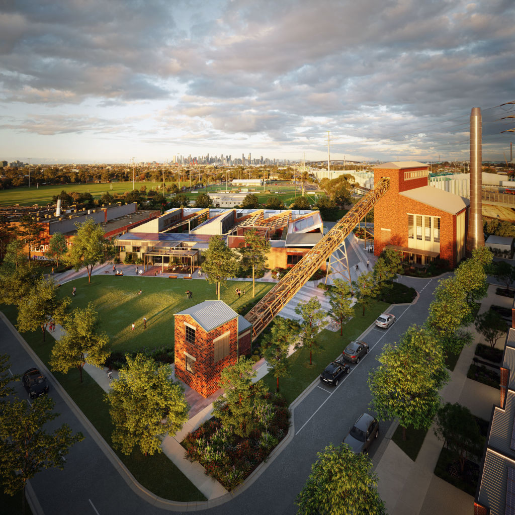 The Bradmill factory in Yarraville is to be transformed into an urban housing development.