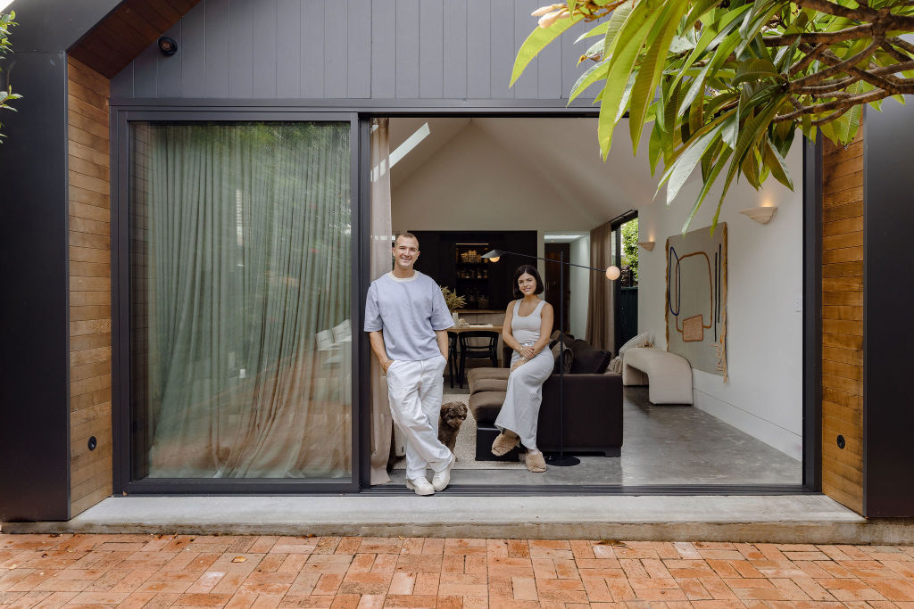 Steph and Gian had just renovated their Bexley, NSW, home when they applied. Photo: Trudy Pagden