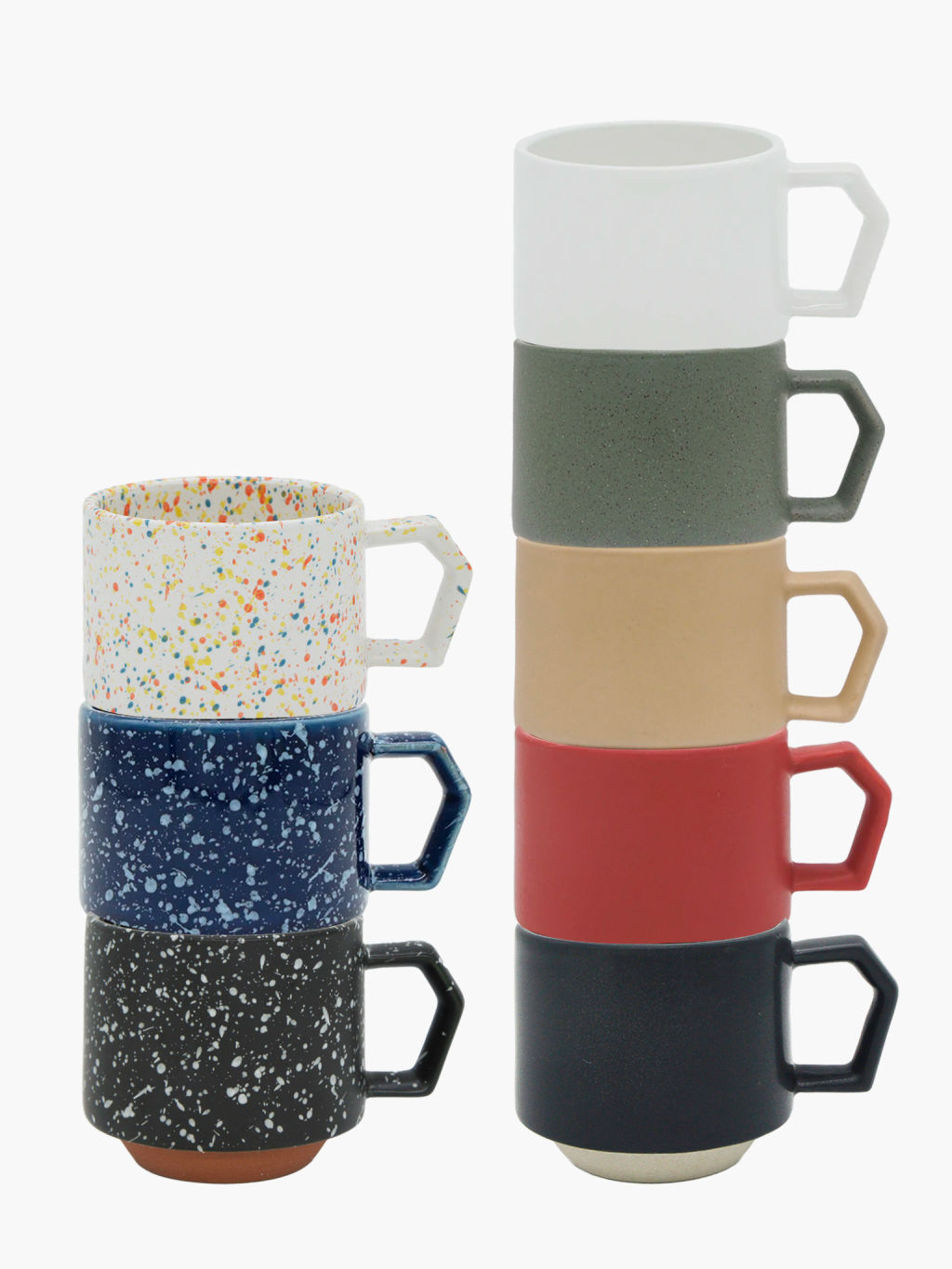 Chips Japan stack mugs are cute as well as space-saving.