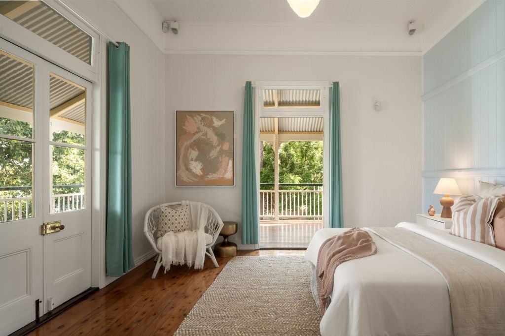 The bedrooms are generous and restful. Photo: Belle Property Bulimba