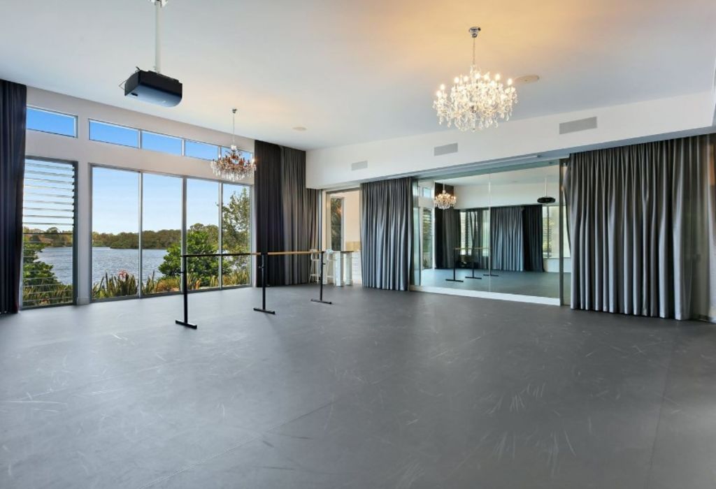 Luxury Gold Coast home for sale comes with a world-class ballet studio. Photo: RE/MAX Regency Gold Coast