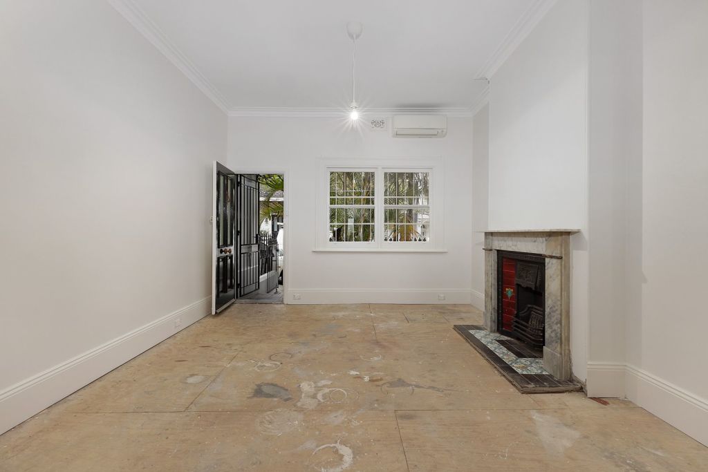 The empty terrace will enter a new era, with a buyer grabbing it at auction. Photo: McGrath Surry Hills