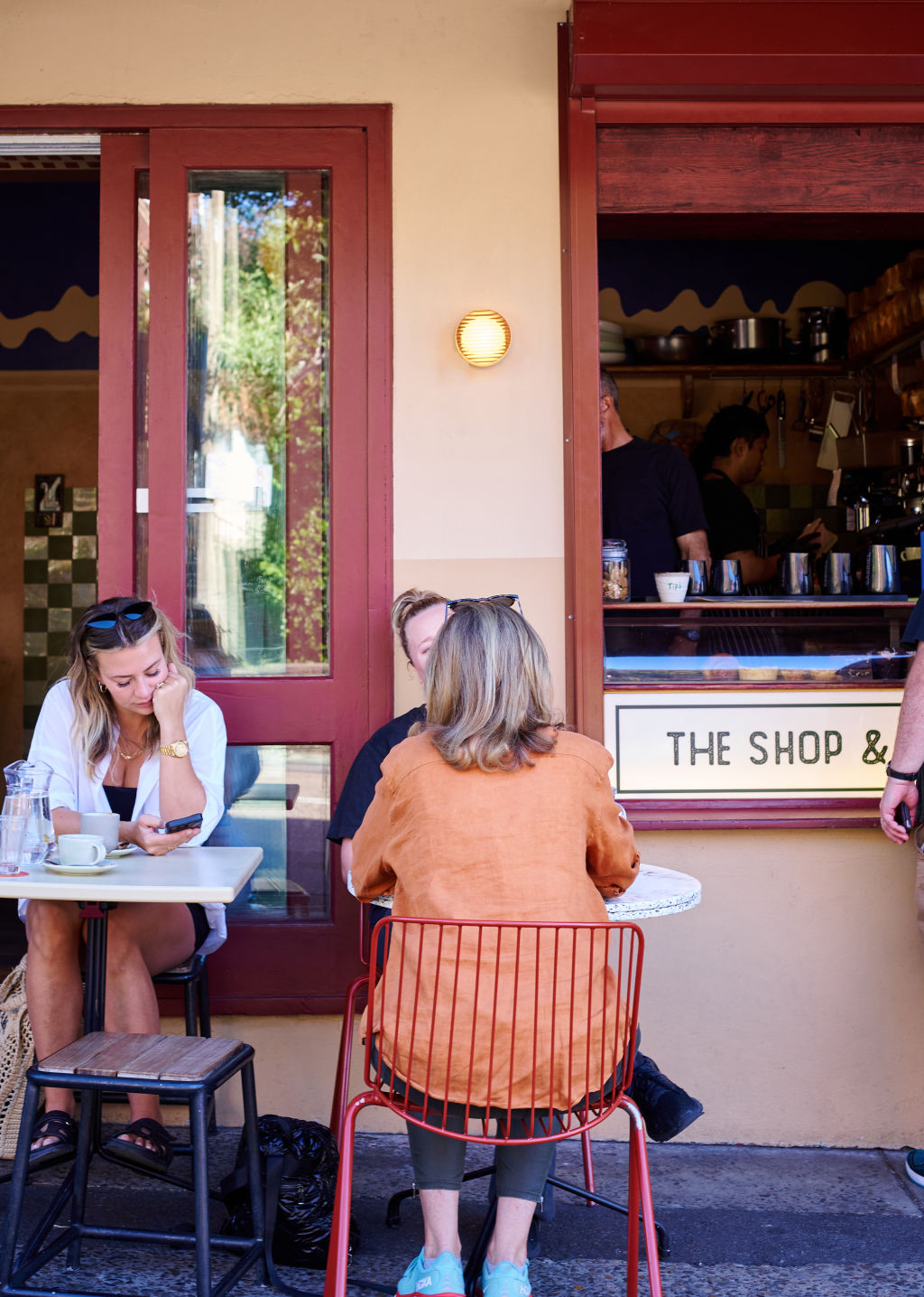 Meagher says The Shop & Wine Bar is one of his favourite local experiences. Photo: Supplied