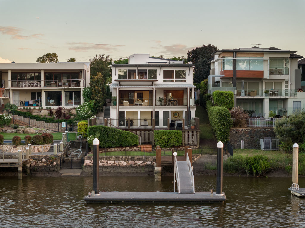 The residence at 359 Brisbane Corso epitomises prestigious riverfront living. Photo: Supplied