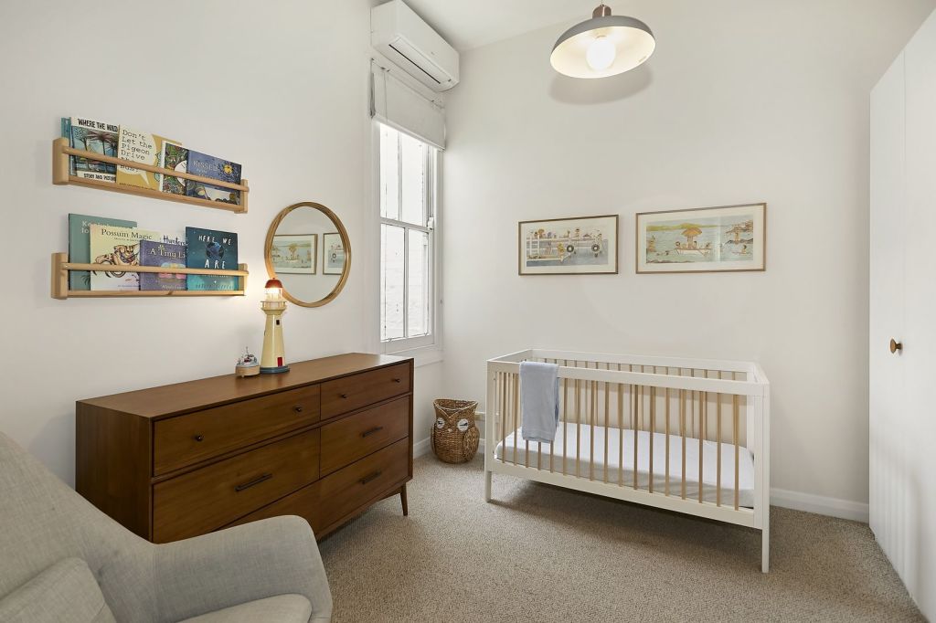 With their son now almost three, the couple have decided to put their property on the market in search of a home with more space. Photo: Belle Property