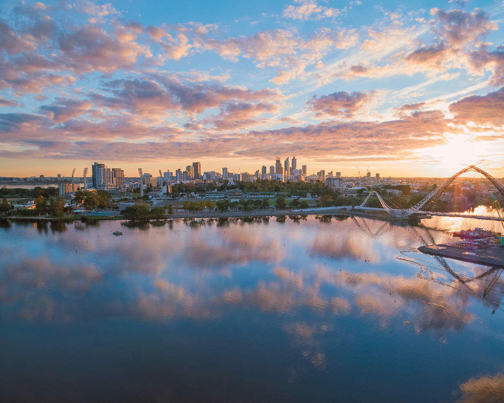 Get a wriggle on to Perth for affordability married with capital growth, according to Ray White figures. Photo: Tourism Western Australia