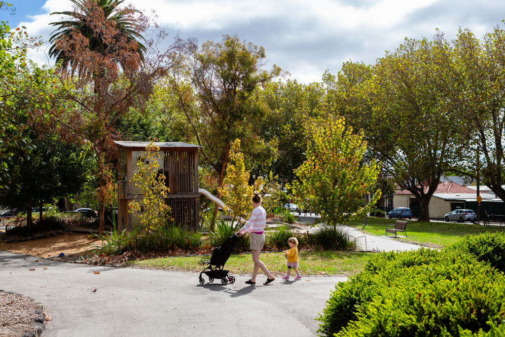 Gahan Reserve is a great place for the kiddos to burn some energy.  Photo: Greg Briggs
