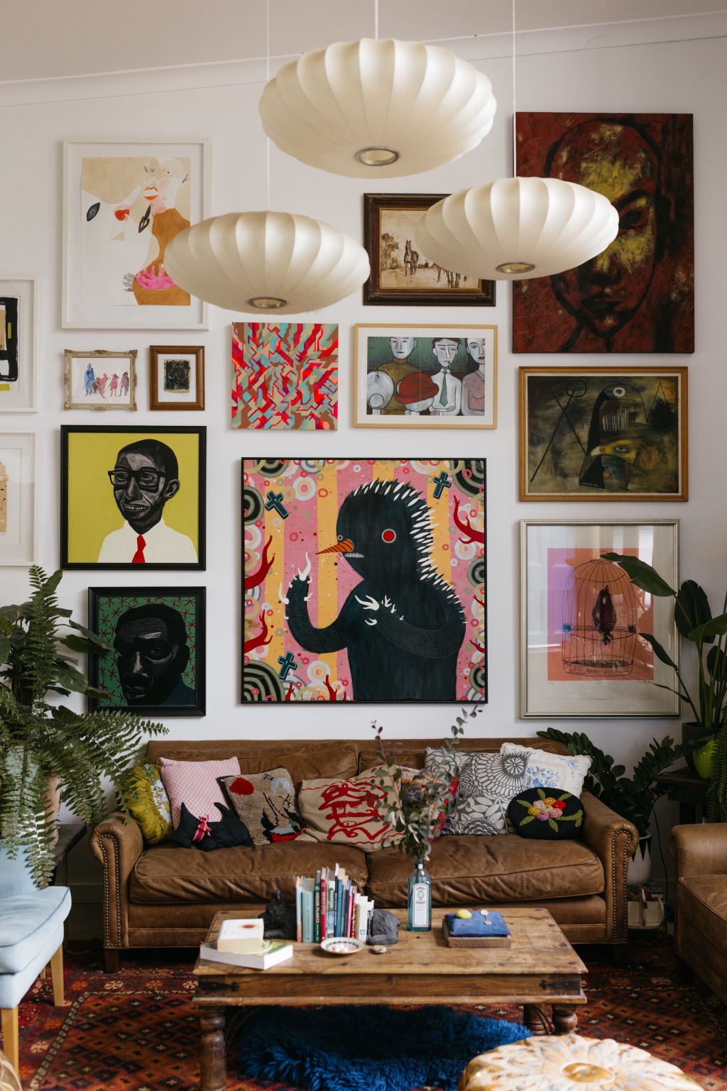 'My house has become a bit of a canvas,' says Yeow. Photo: Dan Evans