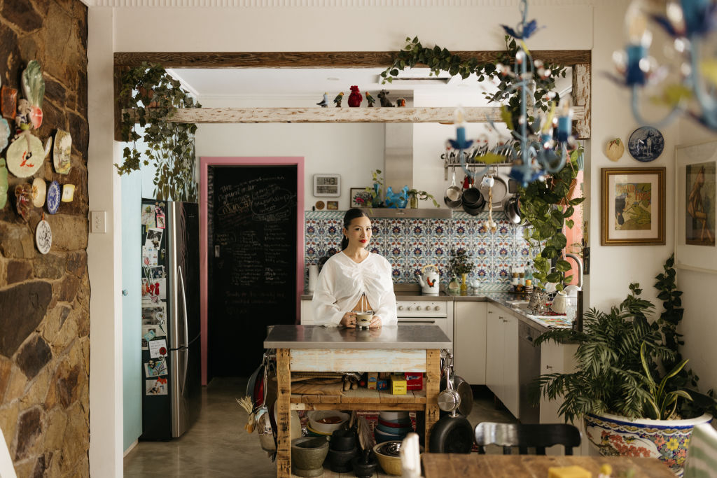 Yeow's Adelaide home is full to the brim with treasures. Photo: Dan Evans