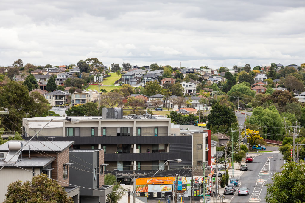 Melbourne's median house price is predicted to rise by 2 to 4 per cent in 2024. Photo: Greg Briggs