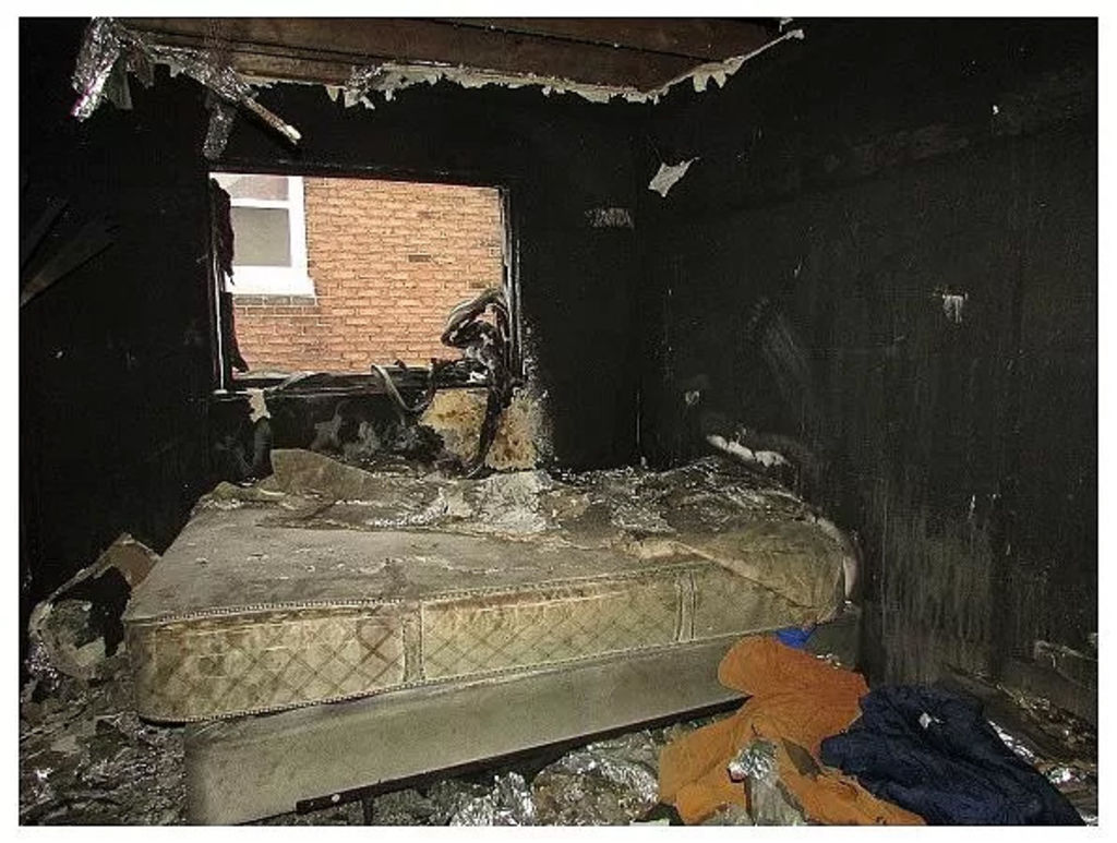 The Detroit home had fire damaged to one level and price hopes far less than a secondhand car.