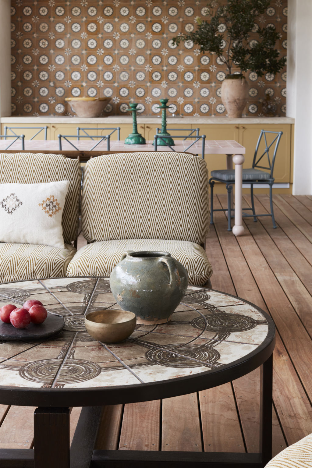 Prints are the starting point for many designers when creating an interior theme. Photo: Prue Ruscoe