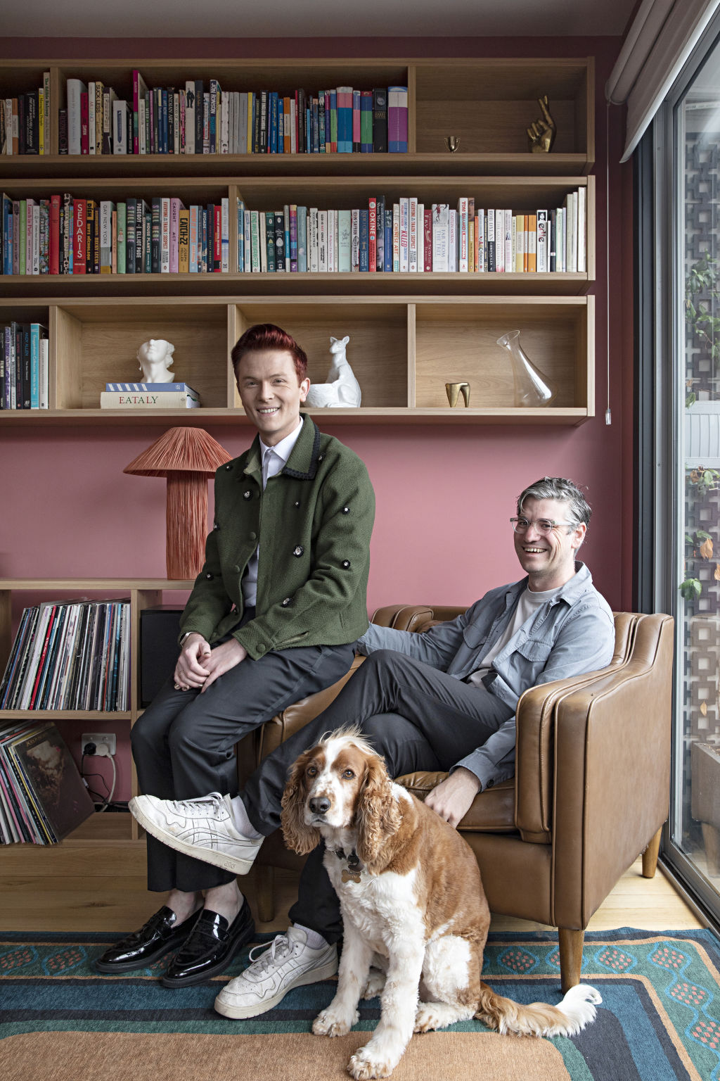Rhys and Kyran Nicholson bought their Coburg home in 2017. Photo: Natalie Jeffcott