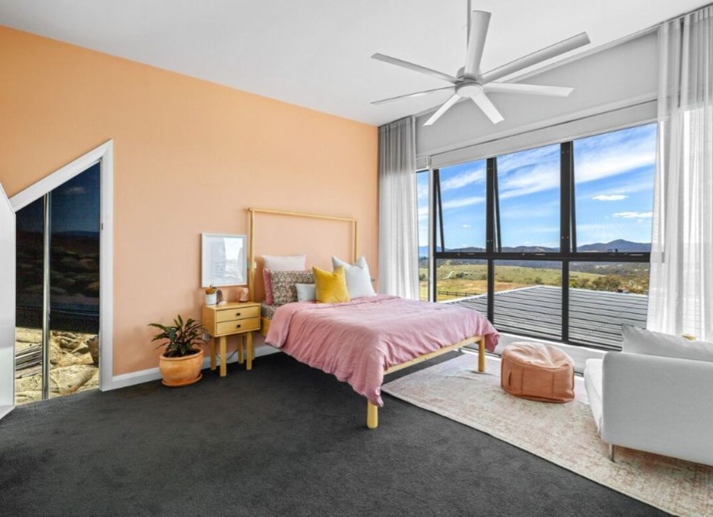 A fire pole by the door of one of the bedrooms allows for a quick escape. Photo: Henley Property