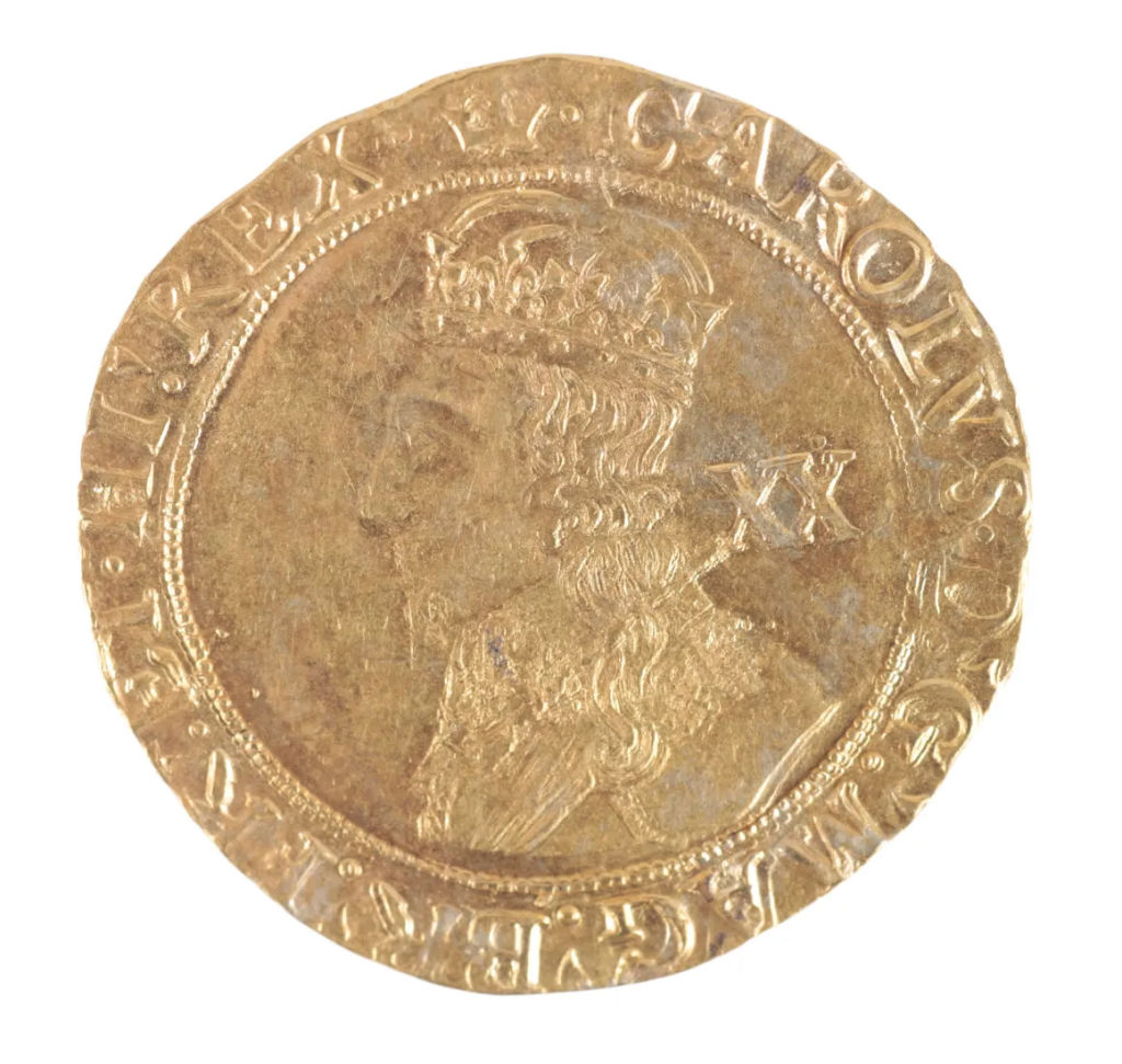 The rare coin which sold for almost $AU10,000. Photo: Duke's Auctioneers of Dorchester