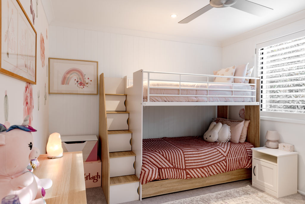 The home has been designed to suit her young family. Photo: Trudy Pagden