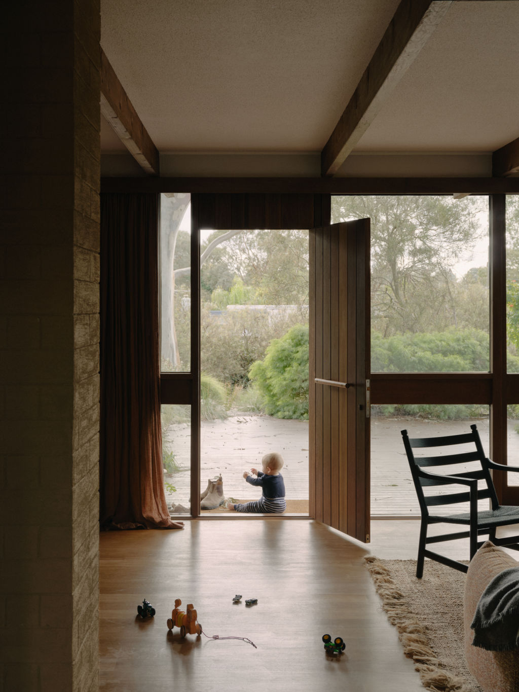 The plan for the home soon evolved into a full-scale renovation. Photo: Tom Ross &amp; Pier Carthew.