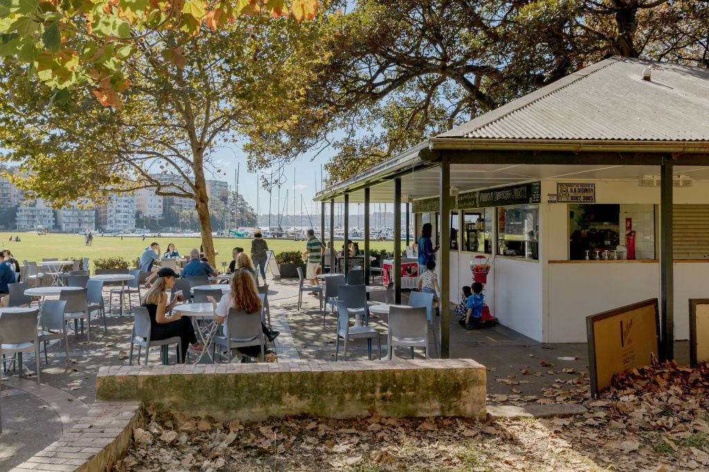 Rushcutters Bay Park is popular with families. Photo: Vaida Savickaite