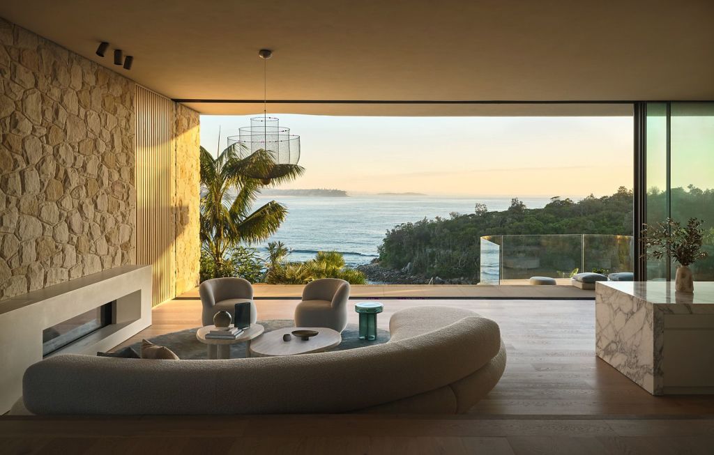 The home is a new creation, by Madeline Blanchfield Architects. Photo: Clarke & Humel