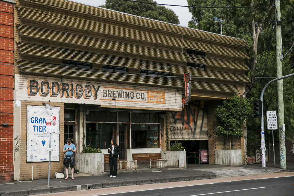 Bodriggy Brewing on Johnston Street offers lively beer hall vibes. Photo: Amy Hemmings