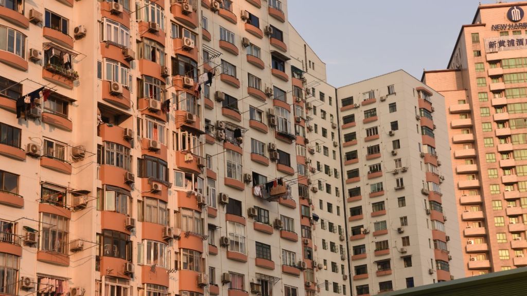 High-rise apartments in Shanghai, China. Photo: Peter Braig