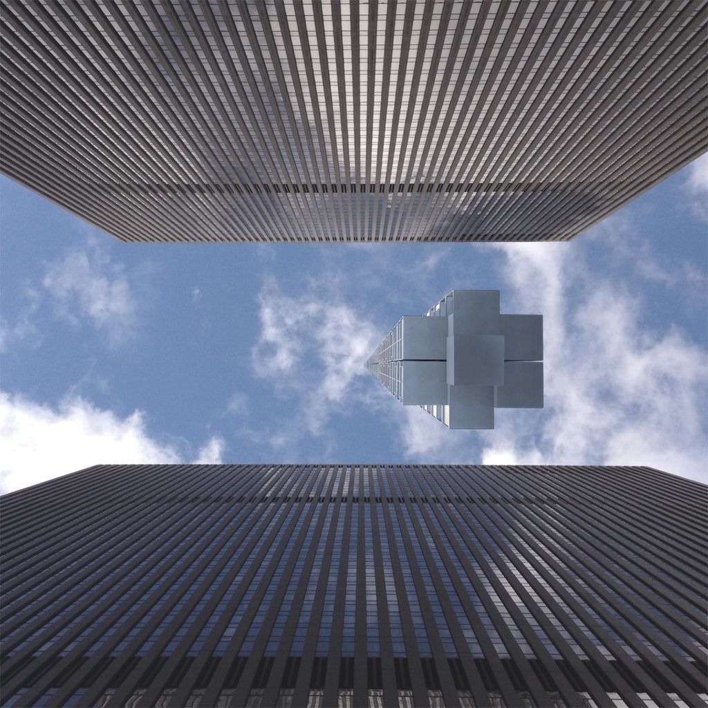 A view of Analemma Tower from the streets of Manhattan. Photo: Cloud Architecture Office
