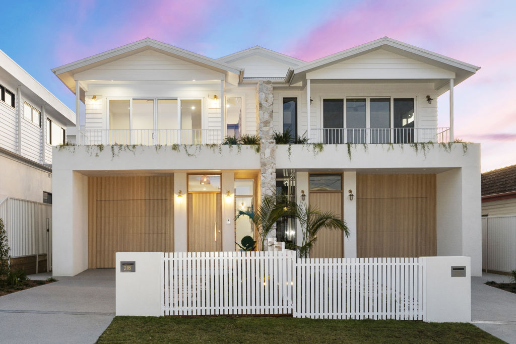 Layne Phan and George McGarry built a duplex filled with energy-efficient features in Sydney’s Sutherland Shire to save on their energy bills and start a sustainability trend. Photo: Pulse Property