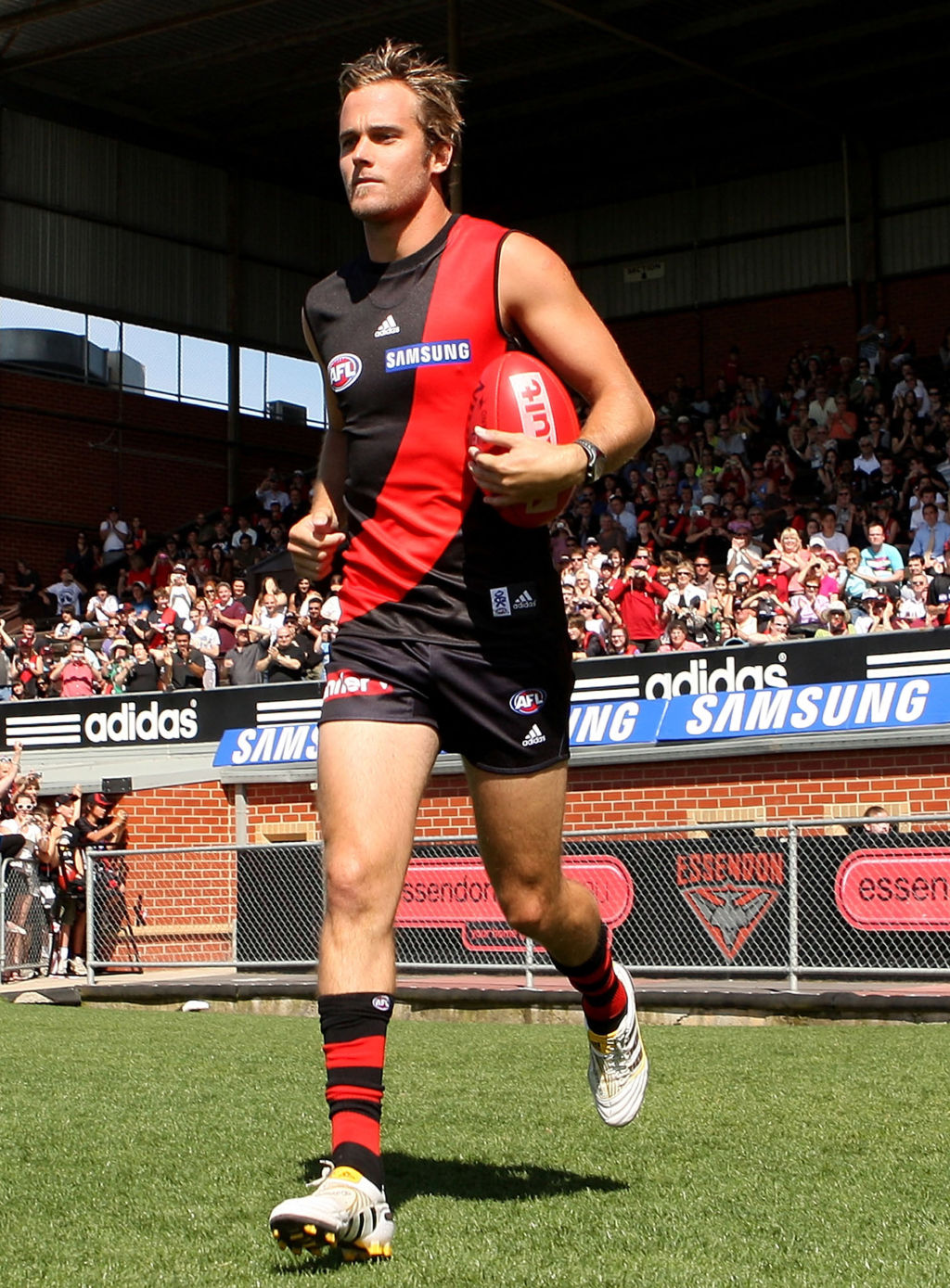 Former AFL star Andrew Welsh is tacking Victoria's housing crisis head-on. Photo by Lucas Dawson/Getty Images