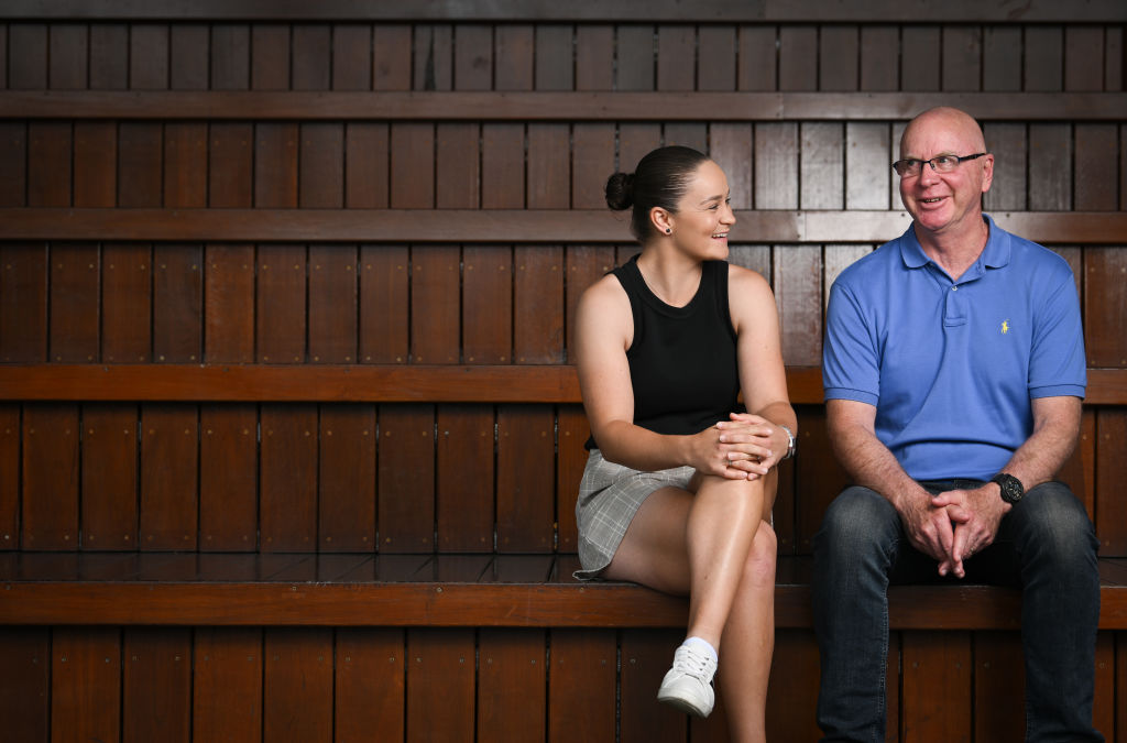 Two of Us- Ash Barty and her former coach, Craig Tyzzer, in November 2022.