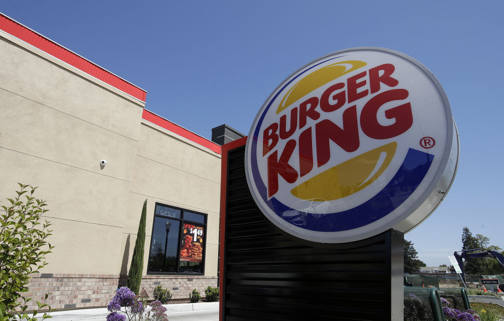 A Burger King in Redwood City, California, in the US. Photo: Jeff Chiu