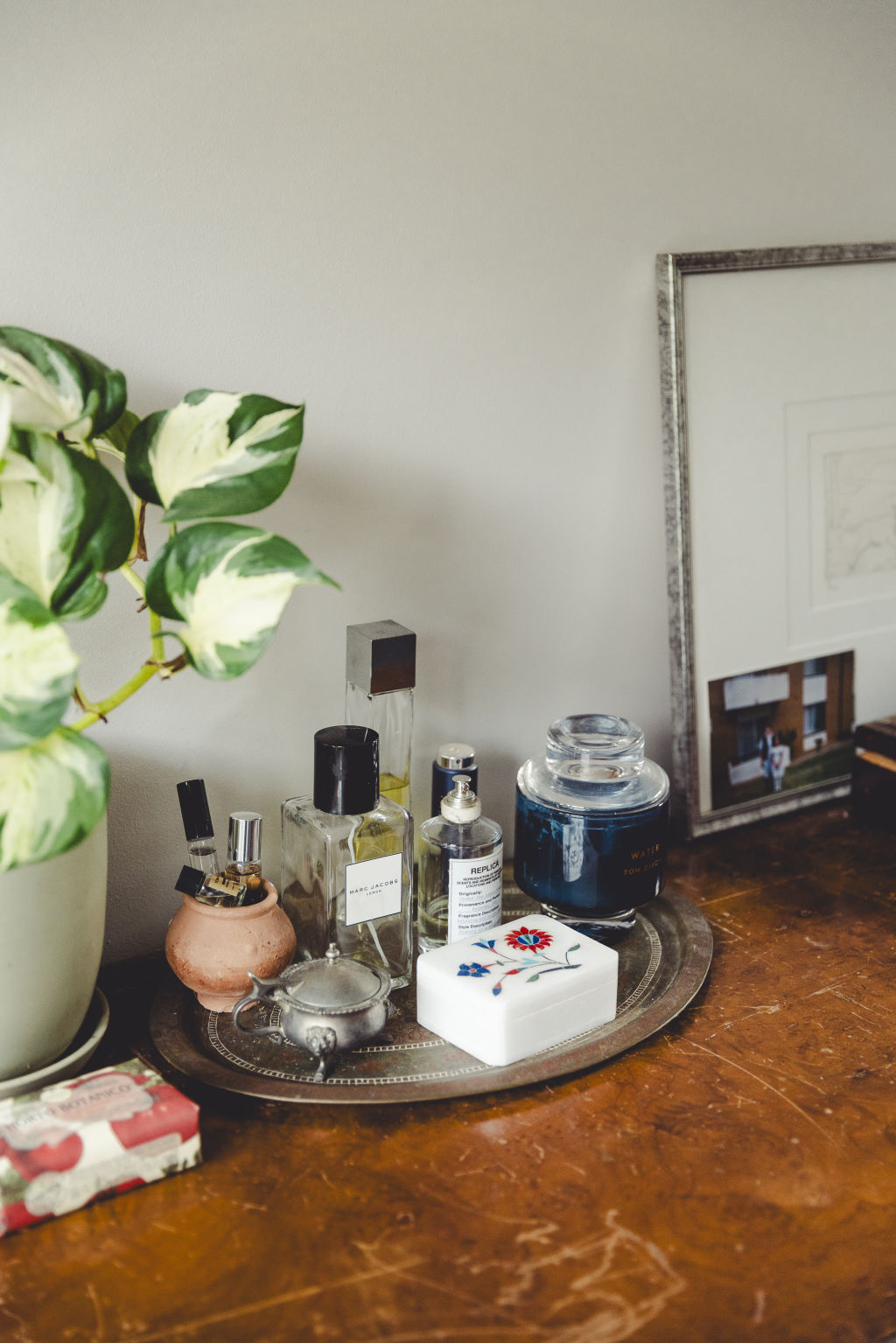 Clay describes the apartment as 'green and very eclectic'. Photo: Hilary Walker