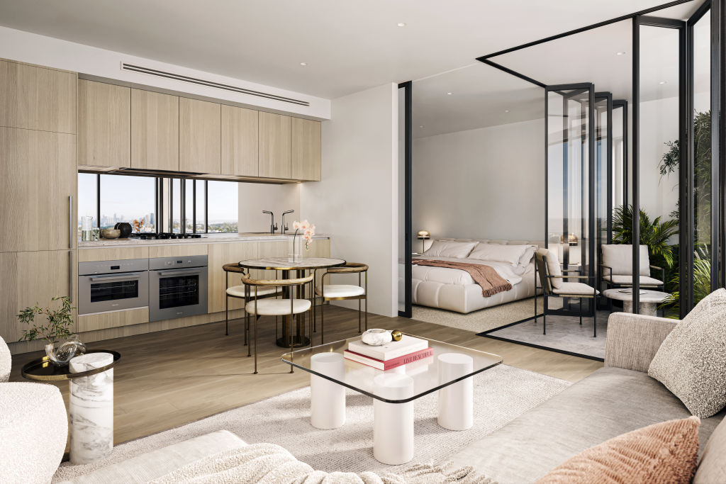 The Collective 'offers an unprecedented number of larger sized apartments', says Team2 Architects director, Richard Webster. Photo: TWT Property Group