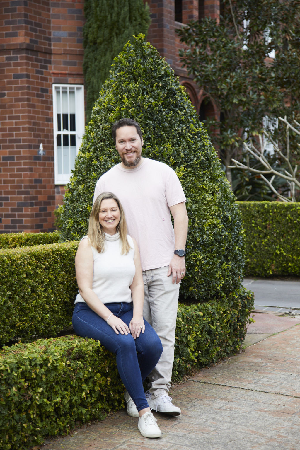 Insights: Emma McJury and Dane Straker – the couple have just saved enough to afford a house ... in Bowral, as houses in Sydney are way beyond their reach. Photo: Nicky Ryan