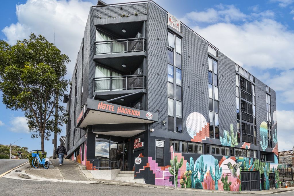 Redfern icon Hotel Hacienda with Mexican restaurant for sale