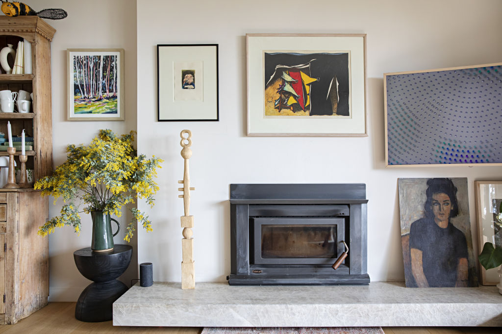 Over 12 months, the home was transformed into a warm, inviting abode. Photo: Natalie Jeffcott