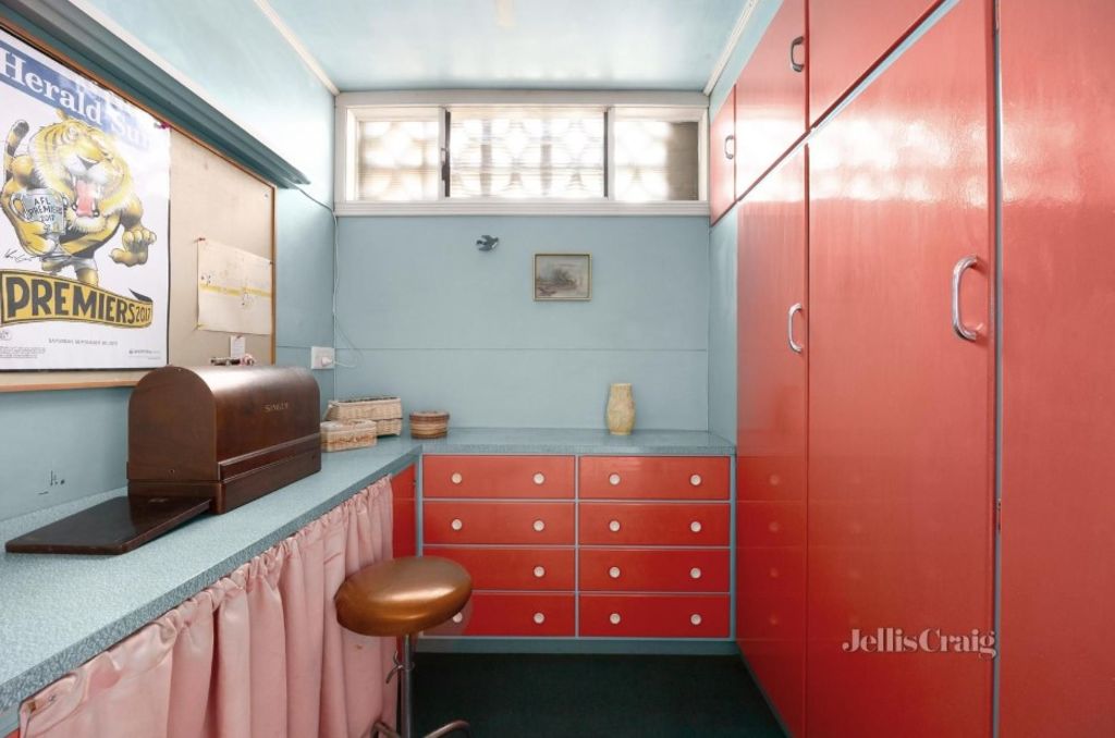 A Melbourne home for sale has a sewing room, rarely seen on residential floorplans today. Photo: Jellis Craig Richmond &amp;amp; Surrounds