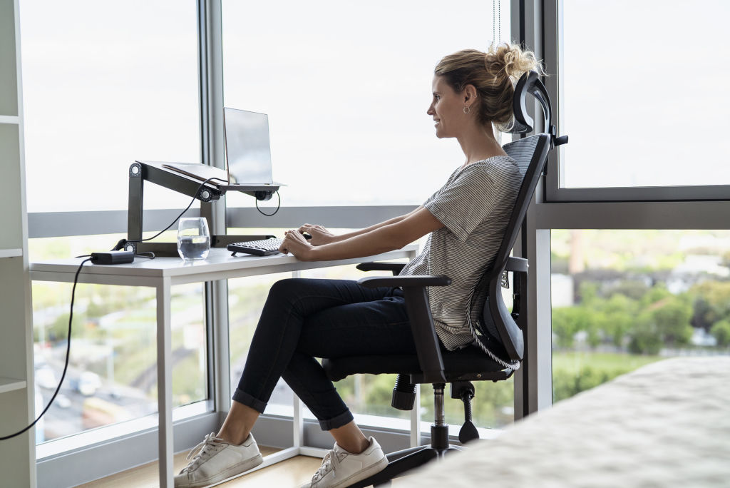 Sitting in the wrong chair for a long time can wreak havoc on your back. Photo: Mindful Media