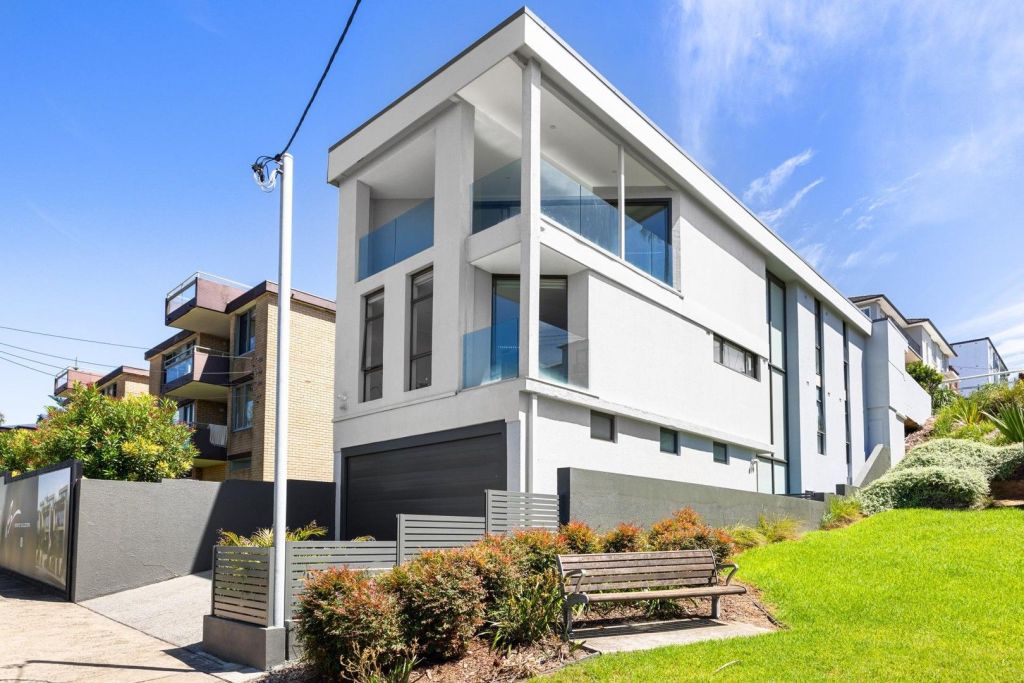 The existing beach house, looking out to the waves. Photo: PPD Real Estate